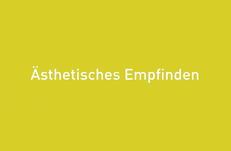 Berufliche Anforderungen: Ästhetisches Empfinden