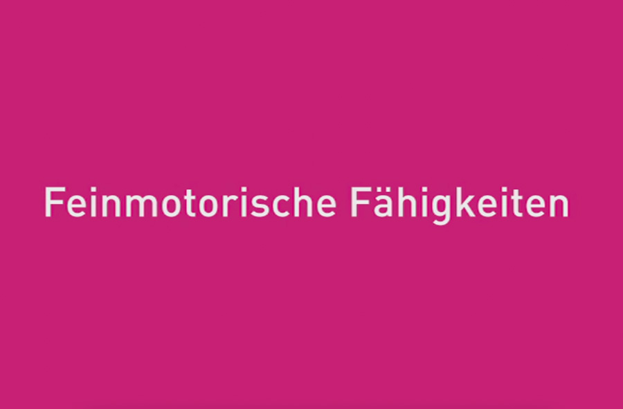 Berufliche Anforderungen: Feinmotorische Fähigkeiten