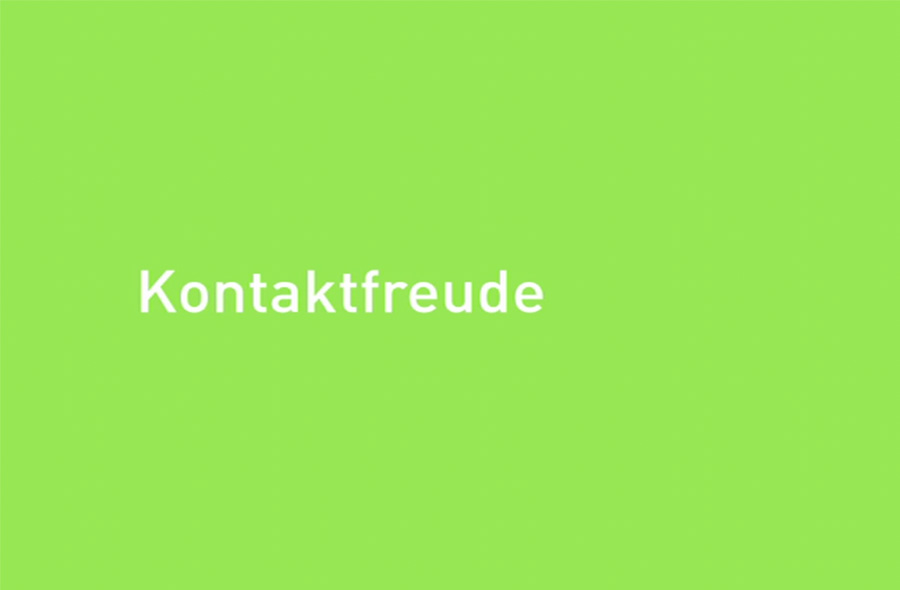 Berufliche Anforderungen: Kontaktfreude