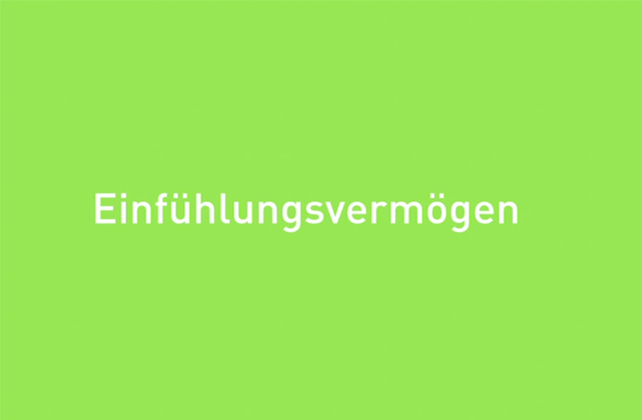 Berufliche Anforderungen: Einfühlungsvermögen