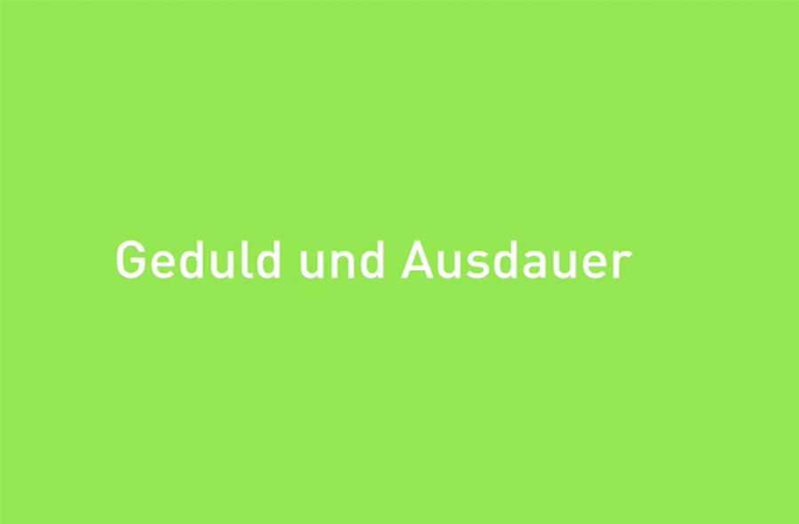 Berufliche Anforderungen: Geduld und Ausdauer