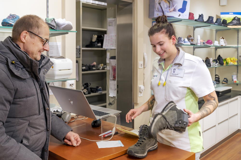 Orthopädische Schuheinlagen herstellen