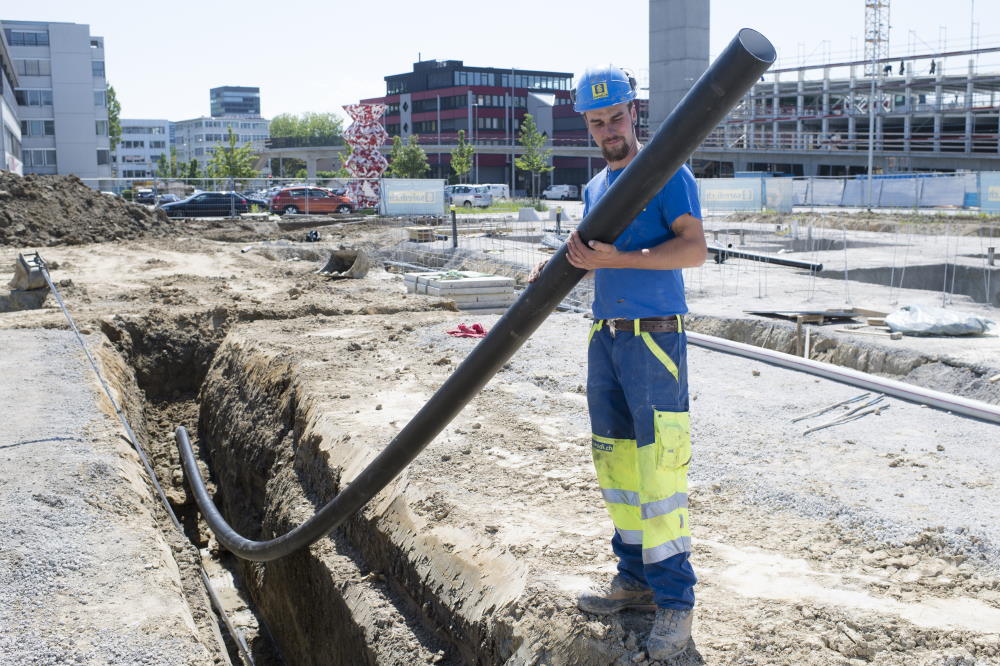 Leitungen verlegen