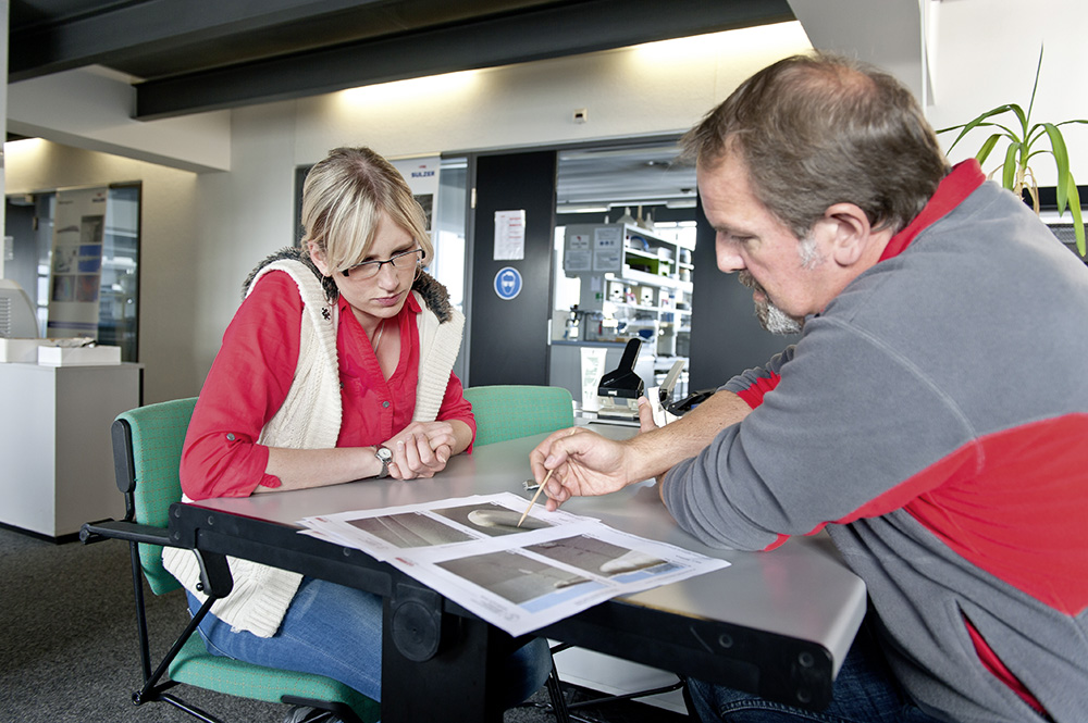 Besprechungen im Team