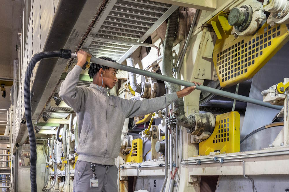 Anlage reinigen und warten