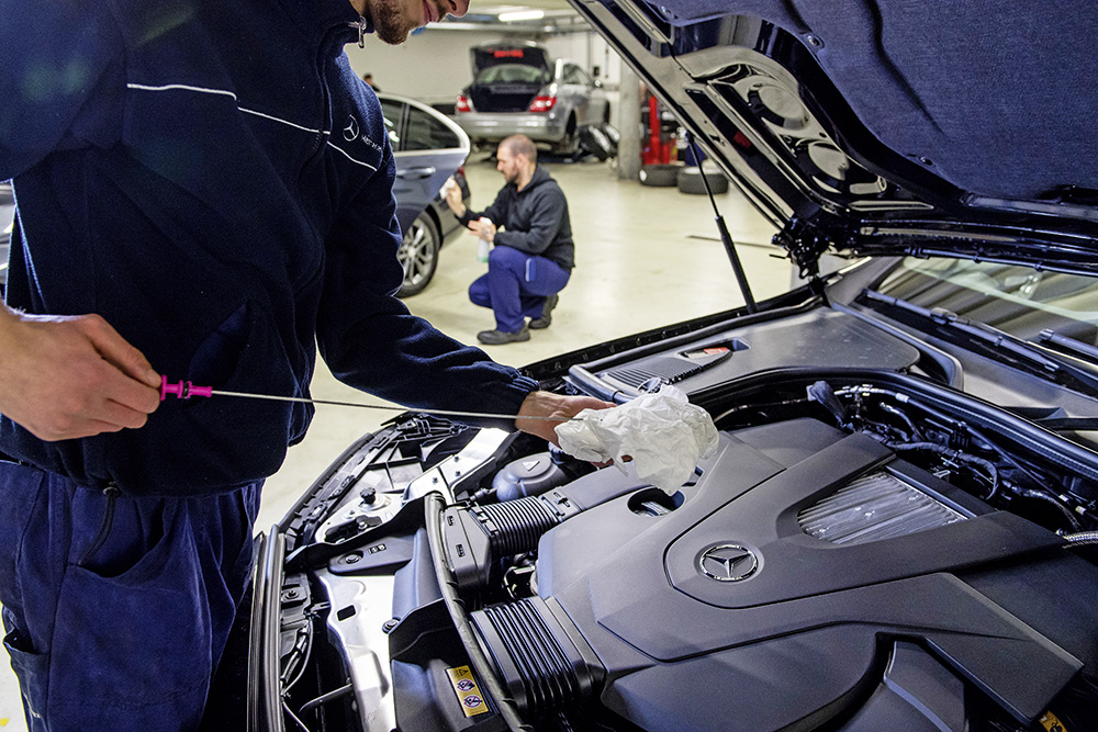 Auftrag entgegennehmen