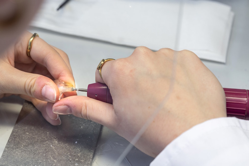 Ohrpassstück bearbeiten