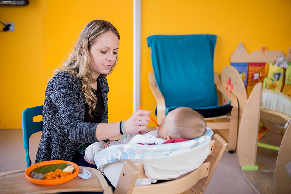 Den Kindern Halt geben