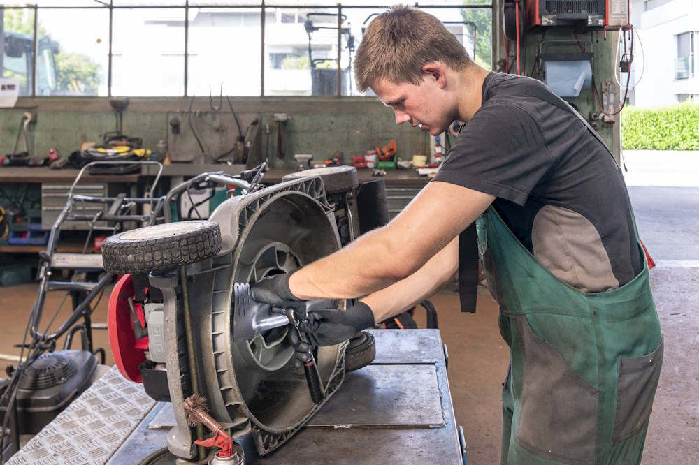 Reparatur ausführen