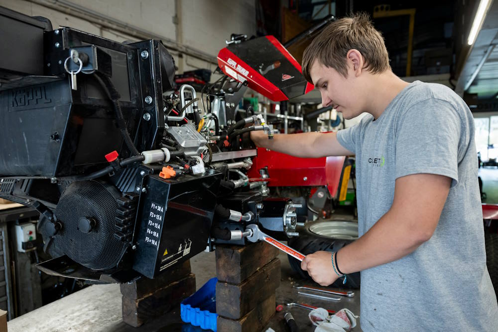 Reparatur ausführen