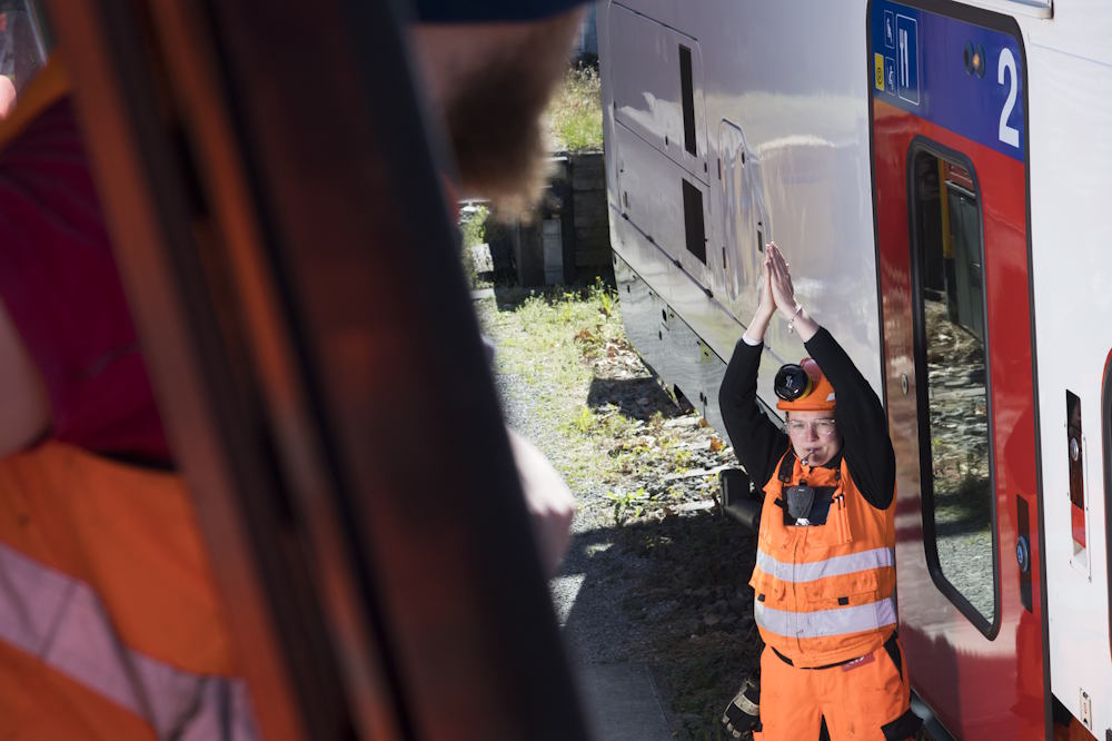 Rangierbewegung durchführen